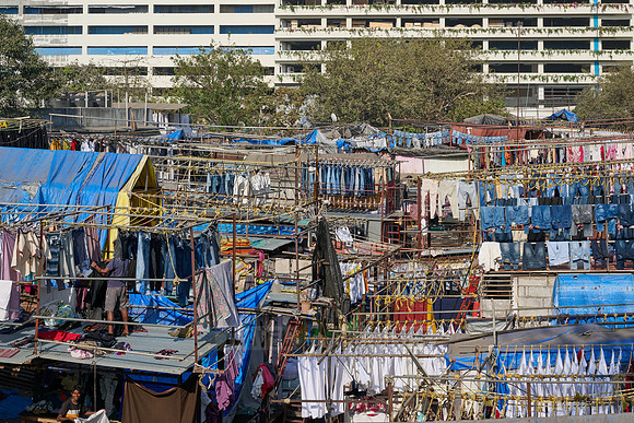 Dhobi Ghat is an open air laundry, Mahalaxmi Dhobi Ghat