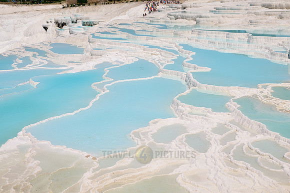 Pamukkale travertine terraces