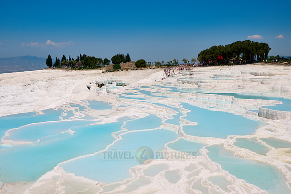 Pamukkale travertine terraces