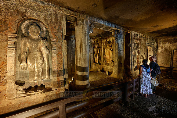 Ajanta caves, cave 6, Aurangabad