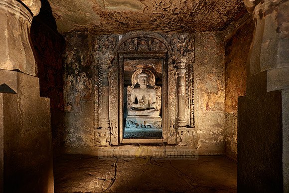 Ajanta caves, cave 6, Aurangabad