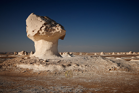 white desert near Oasis Farafra