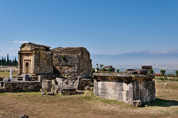 nothern necropolis in Greek Hierapolis