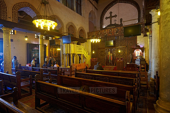 interior shot of Church of St Barbara