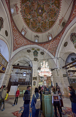 inside shot of Mausoleum and museum of Mevlana Rumi