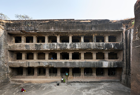 Ellora Cave 12, Do Taal, Aurangabad