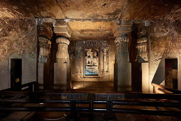 Ajanta caves, cave 6, Aurangabad
