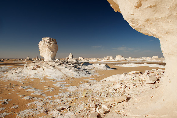 white desert near Oasis Farafra