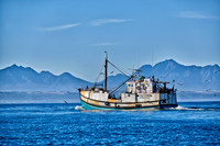 fishing vessel running out for fishing
