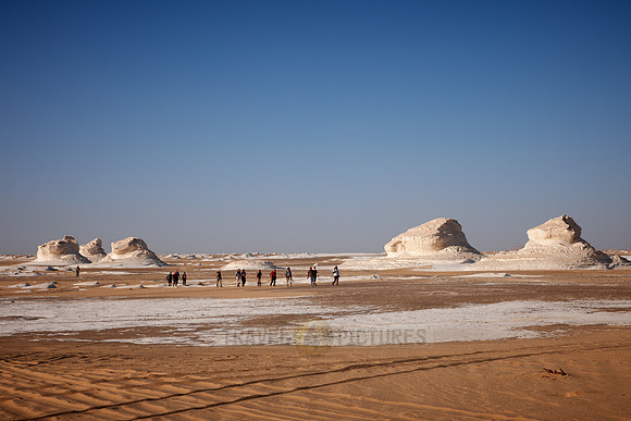 white desert near Oasis Farafra