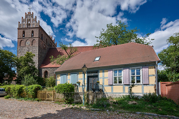 St. Marienkirche von Angermünde. |St. Mary's church of Angermuende|
