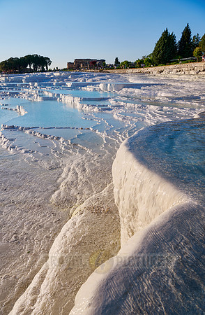 Pamukkale travertine terraces