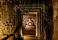Ajanta caves, cave 6, Aurangabad