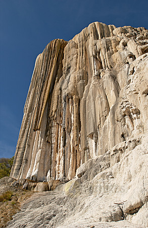 petrified waterfall
