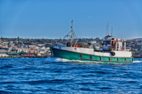 fishing vessel running out for fishing