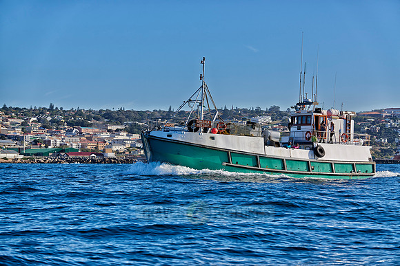 fishing vessel running out for fishing