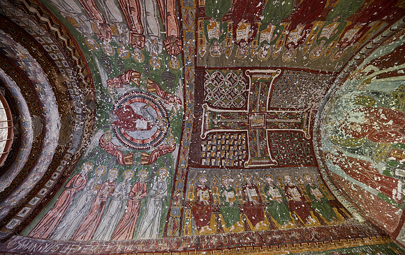 frescos inside Kokar church
