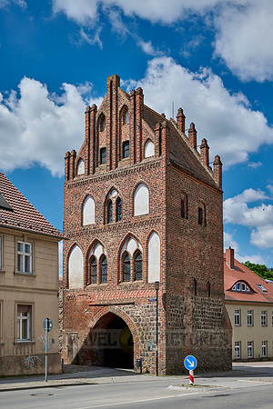 Muehlentor at city wall of Templin