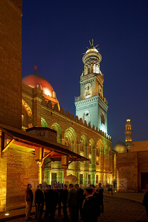 night shot in islamic Cairo