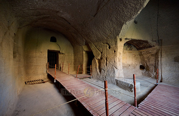 frescos inside Sumbullu church or Jacinth church, Ihlara valley