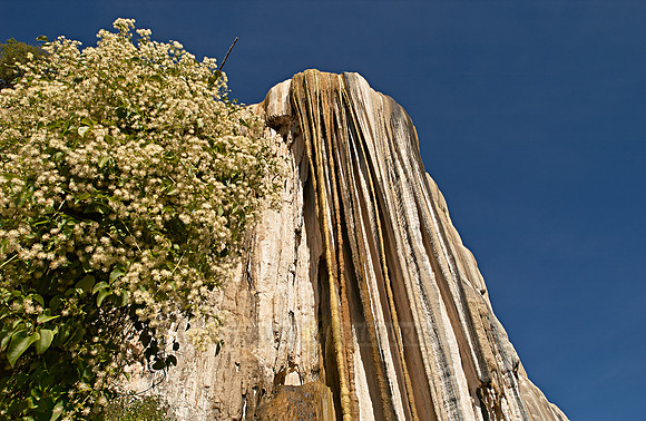 petrified waterfall