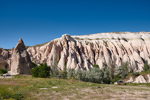 landscape of Rose Valley Goreme