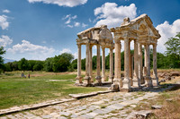 Tetrapylon in Aphrodisias Ancient City