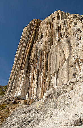 petrified waterfall