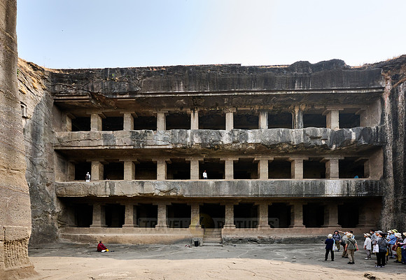 Ellora Cave 12, Do Taal, Aurangabad