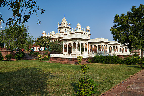 The Jaswant Thada mausoleum