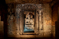 Ajanta cave 6, Aurangabad 02-2025