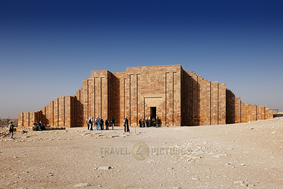 entrance into Mastaba of Djoser