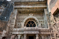 Ajanta caves, facade of cave 19, Aurangabad