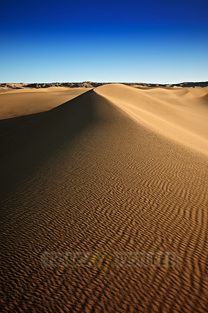 desert landscape with sand dunes
