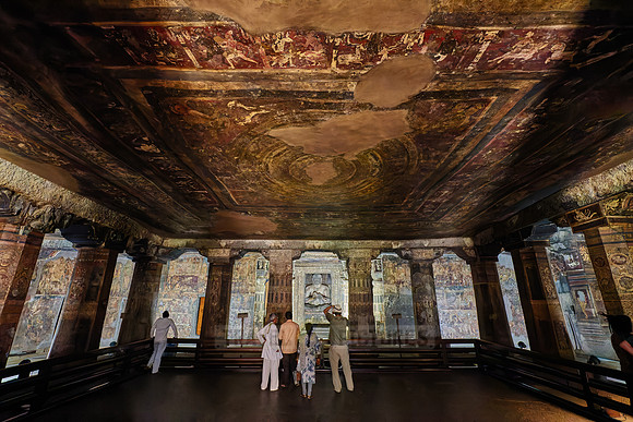 Ajanta caves, cave 17, Aurangabad