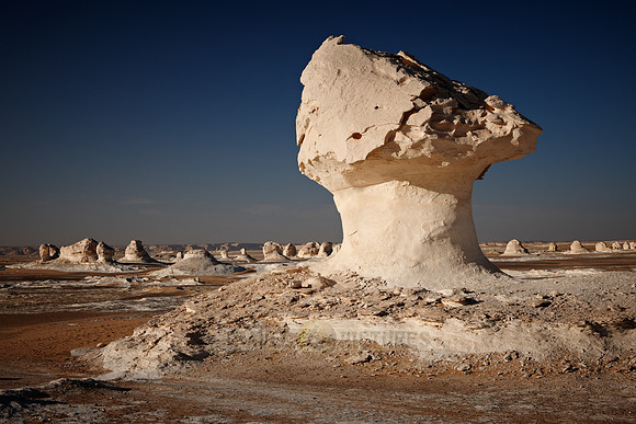 white desert near Oasis Farafra
