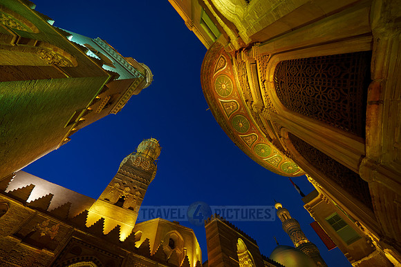 night shot in islamic Cairo