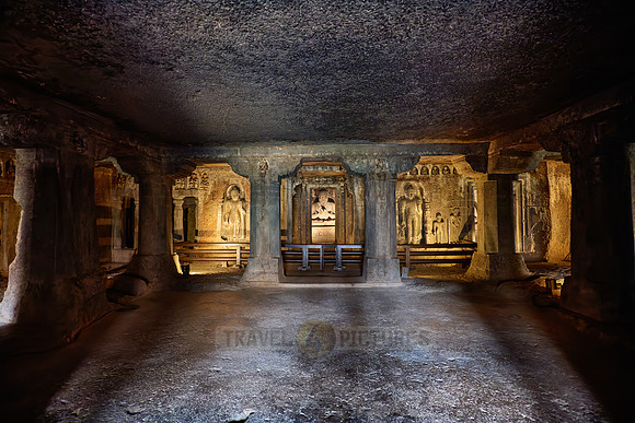 Ajanta caves, cave 6, Aurangabad