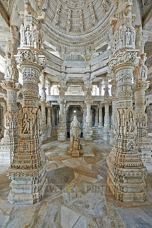 stone carved columns