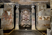 Ajanta caves, cave 16, Aurangabad