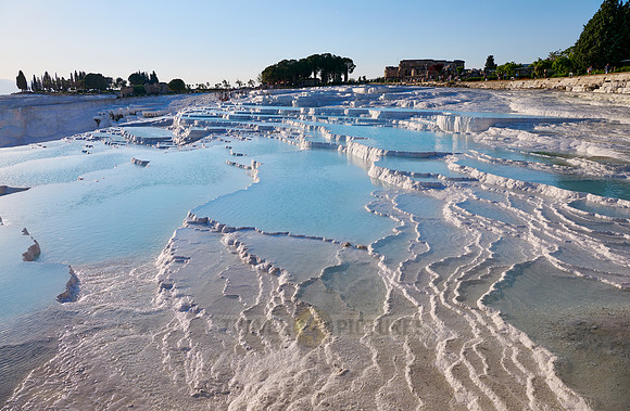 Pamukkale travertine terraces