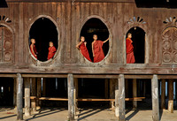 young monks at Shwe Yaungwe monastery