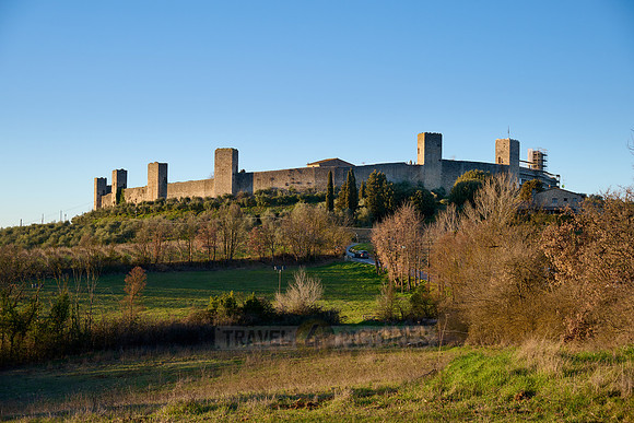 city wall of Monteriggioni