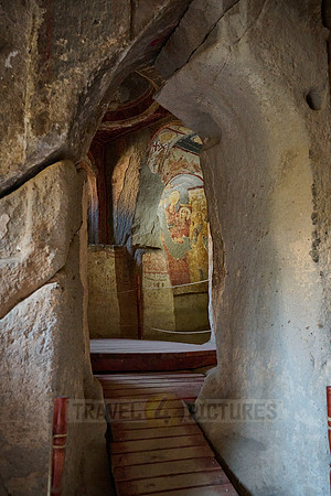 frescos inside Sumbullu church or Jacinth church, Ihlara valley
