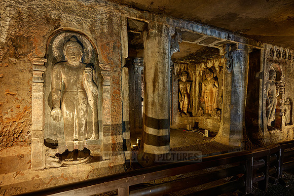 Ajanta caves, cave 6, Aurangabad