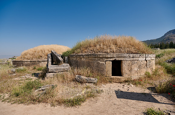 nothern necropolis in Greek Hierapolis