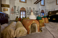 inside shot of Mausoleum and museum of Mevlana Rumi