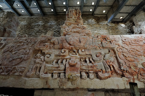 frieze inside of pyramid