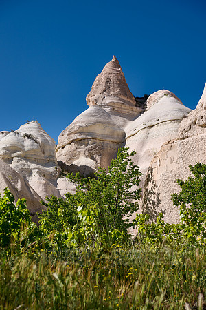 landscape of Rose Valley Goreme