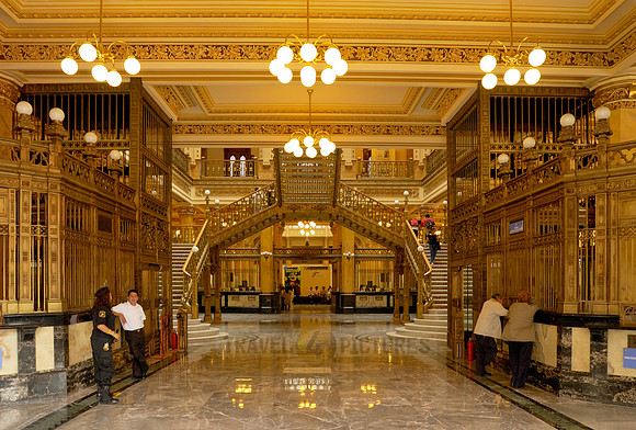 interior view of magnificent postal office
